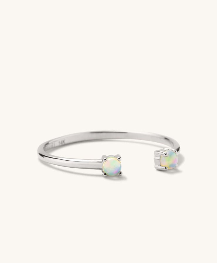 Opal Open Ring